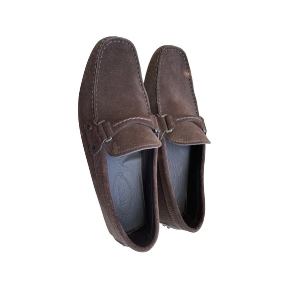 Men’s Tod’s Driver Brown Suede size 8 - Picture 6 of 9